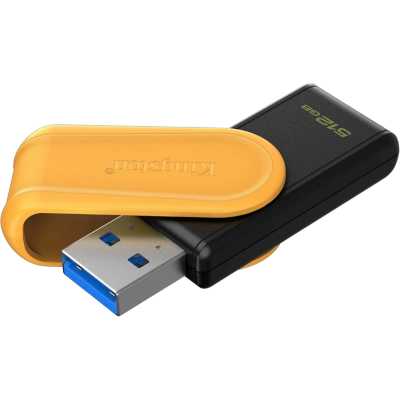 Флеш Диск Kingston 512GB DataTraveler Exodia S DTXS/512GB USB3.0 желтый/черный