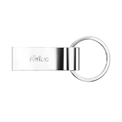 Флешка USB Netac U275 (NT03U275N-064G-20SL), 64Gb, USB 2.0, R/W 50/15, серебристый