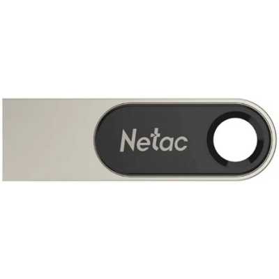 Флешка USB Netac U278 (NT03U278N-016G-32PN), 16Gb, USB 3.0, R/W 90/45, серебристый/черный