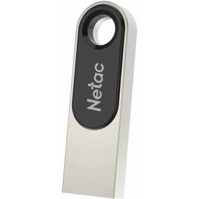 Флешка USB Netac U278 (NT03U278N-064G-32PN), 64Gb, USB 3.0, R/W 90/45, серебристый/черный