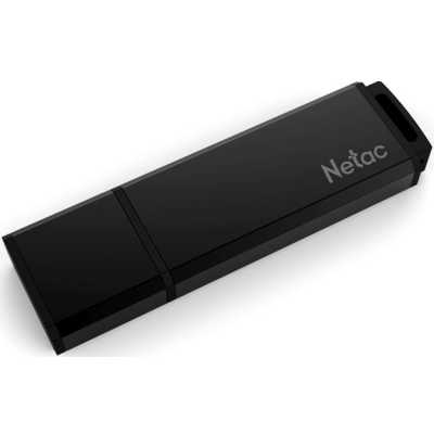 Флешка USB Netac U351 (NT03U351N-064G-20BK), 64Gb, USB 2.0, R/W 25/10, черный