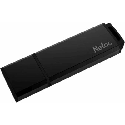 Флешка USB Netac U351 (NT03U351N-064G-32BK), 64Gb, USB 3.0, R/W 110/45, черный