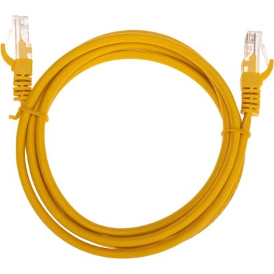 Патч-корд U/UTP Rexant cat.5e, RJ45-RJ45, 26AWG, ZH нг(А)-HF, желтый, 5 м