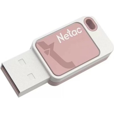 Флеш Диск Netac 64Gb UA31 NT03UA31N-064G-20PK USB2.0 розовый