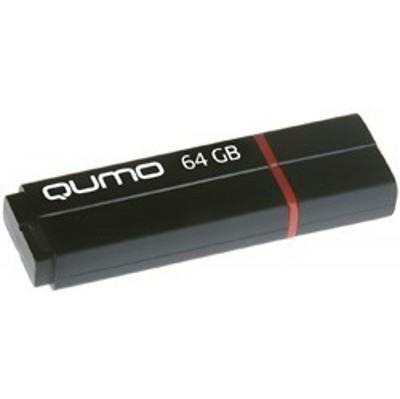 Флешка USB 3.0 QUMO 64Gb, Speedster черный