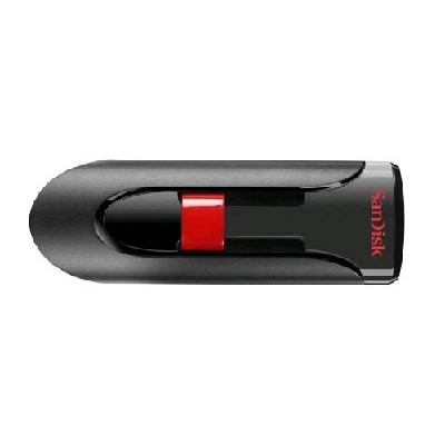 Флешка USB Sandisk 64Gb Cruzer Glide SDCZ60-064G-B35 USB 2.0 черный/красный
