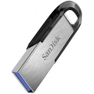 Флешка USB Sandisk 64Gb Cruzer Ultra Flair SDCZ73-064G-G46 USB 3.0 серебристый/черный
