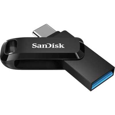 Флэш накопитель Sandisk 64Gb Ultra Dual Drive Go SDDDC3-064G-G46 USB3.1 черный