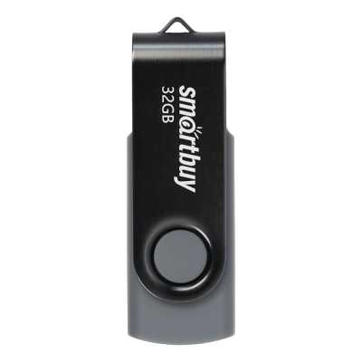 Флешка USB R/W 2.0 SmartBuy 32 Gb, Twist черный