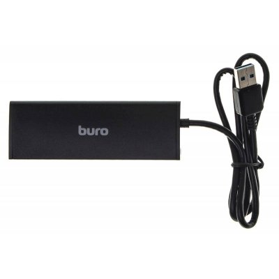 USB-концентратор Buro BU-HUB4-0.5-U3.0, USB 3.0, USB 4 порта, USB