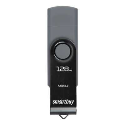 Флешка USB Smartbuy Twist Dual (SB128Gb3DUOTWK), 128Gb, USB 3.0/3.1, Twist Dual
