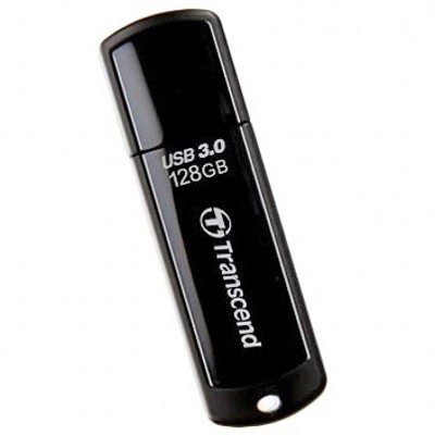 Флеш Диск Transcend 128Gb Jetflash 700 TS128GJF700 USB3.0 черный