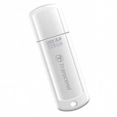 Флешка USB Transcend Jetflash 730 (TS128GJF730), 128Gb, USB 3.0, R/W 90/40, белый