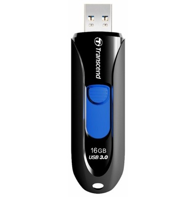Флеш Диск Transcend 16Gb Jetflash 790 TS16GJF790K USB3.0 черный