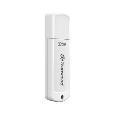 Флеш Диск Transcend 32Gb Jetflash 370 TS32GJF370 USB2.0 белый