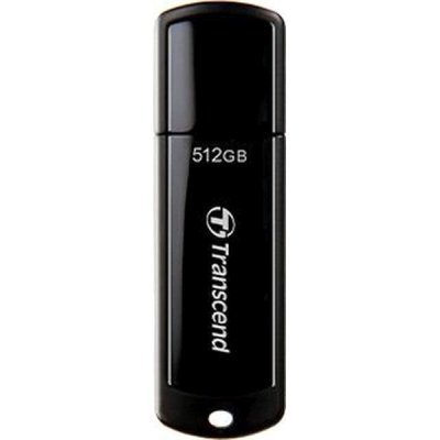 Флешка USB Transcend Jetflash 700 (TS512GJF700), 512Gb, USB 3.0, R/W 70/30, черный
