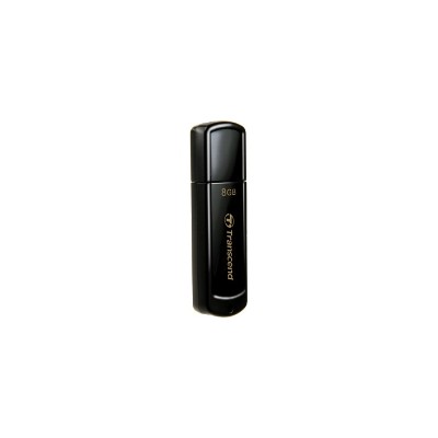 Флешка USB Transcend JetFlash 350 (TS8GJF350), 8Gb, USB 2.0, R/W 12/5, черный