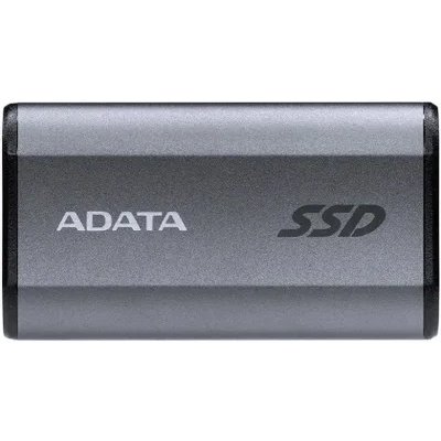 Внешний SSD ADATA Elite SE880, 2TB, USB 3.2 Gen 2x2 Type-C, R/W 2000/2000, серый
