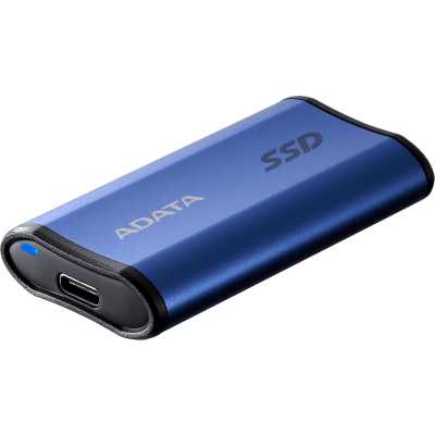 Внешний SSD ADATA External SE880, 500Gb, USB 3.2 Gen2 Type-C, R/W 2000/2000 MB/s, синий