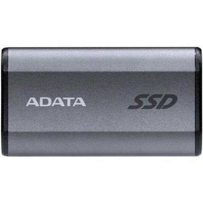 Внешний SSD ADATA Elite SE880, 500 Gb, USB 3.2 Gen 2x2 Type-C, R/W 2000/2000, серый