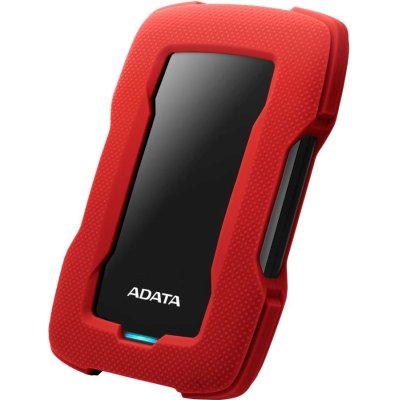 Внешний HDD 2.5" ADATA HD330, 1TB, USB 3.2 Gen 1 Type-A, 5400 rpm, красный