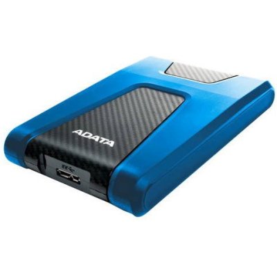 Внешний HDD 2.5" ADATA HD650, 2TB, USB 3.2 Gen 1 Type-A, 5400 rpm, синий