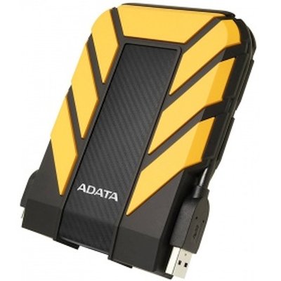 Внешний HDD 2.5" ADATA HD710P, 2TB, USB 3.2 Gen 1 Type-A, 5400 rpm, желтый