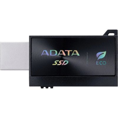 Внешний SSD ADATA SC730, 512 Gb, USB 3.2 Gen 2 Type-A/Type-C, R/W 600/600, черный