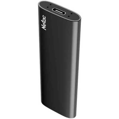 Внешний SSD Netac Z SLIM, 2TB, USB 3.2 Gen 2 Type-C, R/W 550/480, черный