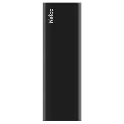 Внешний SSD Netac Z SLIM, 500 Gb, USB 3.2 Gen 2 Type-C, R/W 550/480, черный
