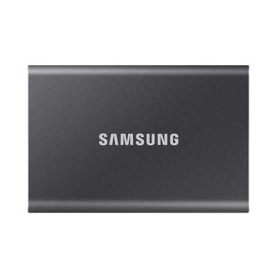 Внешний SSD Samsung T7, 2TB, USB 3.2 Gen 2 Type-C, R/W 1050/1000, титан
