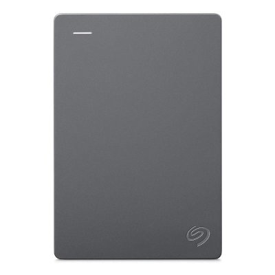 Внешний HDD 2.5" Seagate Basic, 2TB, USB 3.2 Gen 1 Type-A, 5400 rpm, серый