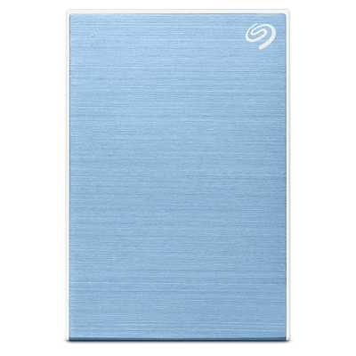 Внешний HDD 2.5" Seagate One Touch, 2TB, USB 3.2 Gen 1 Type-A, 5400 rpm, голубой