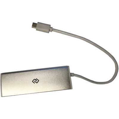 USB-концентратор Digma HUB-4U3.0-UC-S, USB-C, USB 3.0 4 порта, USB