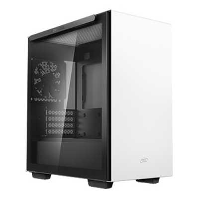 Компьютерный корпус Deepcool MACUBE 110 WH белый без БП ATX 1x120мм 2xUSB3.0 audio bott PSU