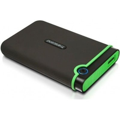 Внешний HDD 2.5" Transcend StoreJet 25M3, 1TB, USB 3.2 Gen 1 Type-A, 5400 rpm, серый
