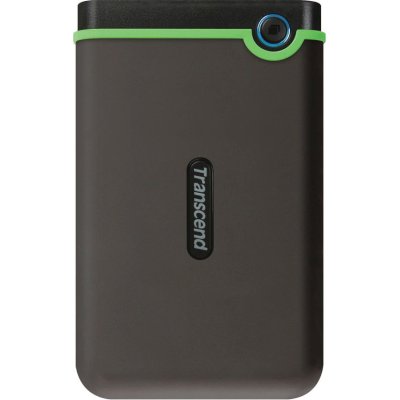 Внешний HDD 2.5" Transcend StoreJet 25M3, 4TB, USB 3.2 Gen 1 Type-A, 5400 rpm, серый