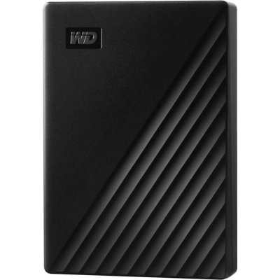Внешний HDD 2.5" Western Digital My Passport, 5TB, USB 3.2 Gen 1 Type-A, 5400 rpm, черный