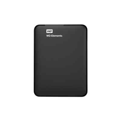 Внешний HDD 2.5" Western Digital Elements Portable, 1TB, USB 3.2 Gen 1 Type-A, 5400 rpm, черный
