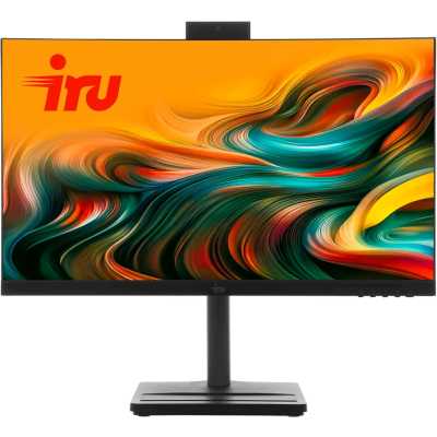 Моноблок IRU Tactio 24ID5 24.5" Full HD i5 12400 (2.5) 16Gb SSD512Gb UHDG 730 Windows 11 Pro 64 GbitEth WiFi BT 120W Cam черный 1920x1080 (RUS)