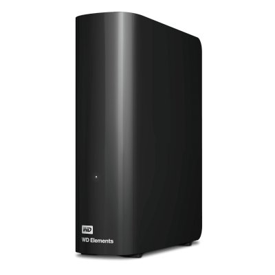 Внешний HDD 3.5" Western Digital Elements Desktop, 12TB, USB 3.2 Gen 1 Type-A, 5400 rpm, черный