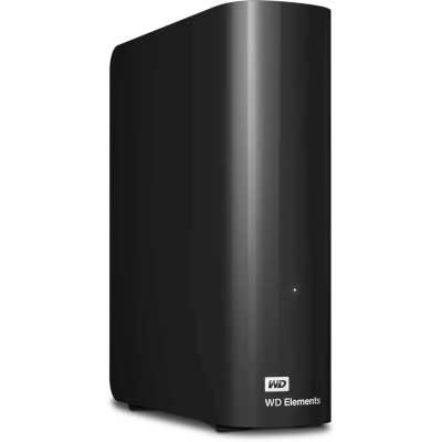 Внешний жесткий диск 22TB Western Digital WDBWLG0220HBK-EESN Elements Desktop, 3.5", USB 3.0, Черный