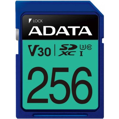 Флеш карта SD ADATA 256Gb ADATA Premier Pro SDXC Class 10 UHS-I U3 V30S 95/60 MB/s