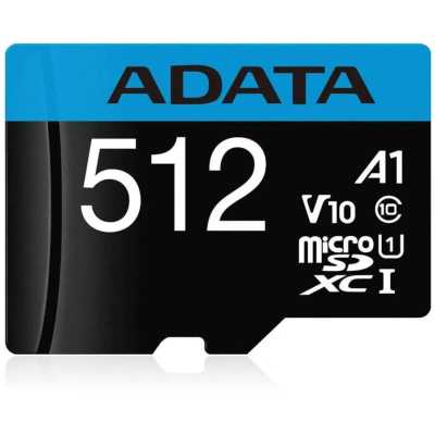 Флеш карта MICRO SDXC 512Gb AUSDX512GUICL10A1-RA1 ADATA