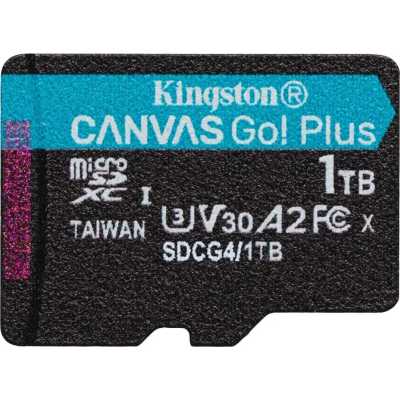 Флеш карта microSDXC 1Tb Kingston SDCG4/1TbSP Canvas Go! Plus w/o adapter
