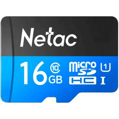 Флеш карта microSDHC 16Gb Netac P500 ULTRA NT02P500ULT-016G-S (без SD адаптера) 100Mb/s