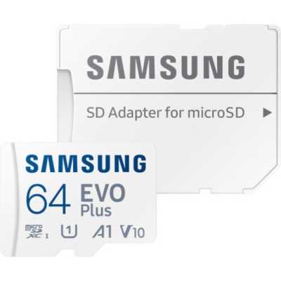 Флеш карта MICRO SDXC EVO+ 64Gb V10 W/A MB-MC64SA/CN Samsung