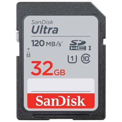 Флеш карта SDHC 32GB Sandisk SDSDUN4-032G-GN6IN Ultra 80