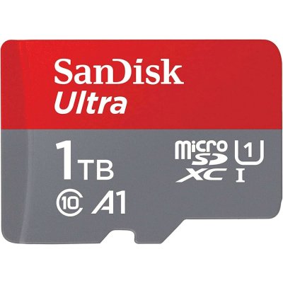 Флеш карта microSD 1TB SanDisk microSDXC Class 10 Ultra (SD адаптер) UHS-I A1 140MB/s SDSQUAC-1T00-GN6MN