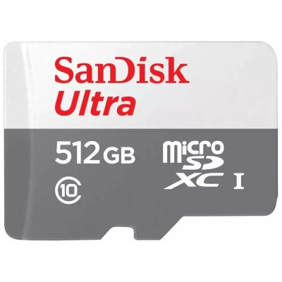 Флеш карта microSDXC 512GB Sandisk SDSQUNR-512G-GN3MN Ultra w/o adapter